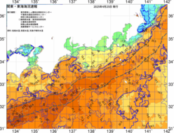 関東・東海海況速報/広域(2025/04/25)