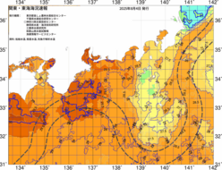 関東・東海海況速報/広域(2025/08/04)