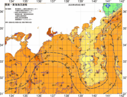 関東・東海海況速報/広域(2025/08/08)