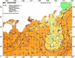 関東・東海海況速報/広域(2025/08/11)