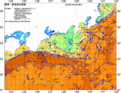 関東・東海海況速報/広域(2026/01/10)