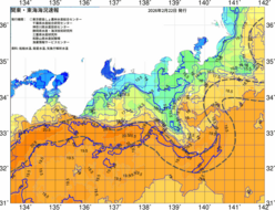 関東・東海海況速報/広域(2026/02/22)