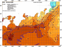 関東・東海海況速報/広域(2026/07/27)