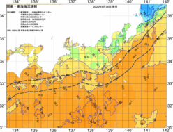関東・東海海況速報/広域(2026/08/16)