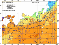 関東・東海海況速報/広域(2026/09/08)