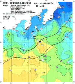 関東・東海海況速報/伊豆諸島海域(2007/07/19)