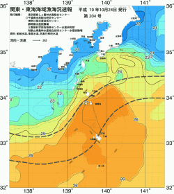 関東・東海海況速報/伊豆諸島海域(2007/10/24)