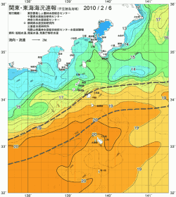関東・東海海況速報/伊豆諸島海域(2010/02/06)