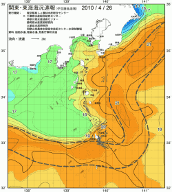 関東・東海海況速報/伊豆諸島海域(2010/04/26)
