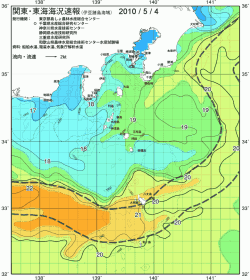 関東・東海海況速報/伊豆諸島海域(2010/05/04)