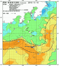 関東・東海海況速報/伊豆諸島海域(2010/05/10)
