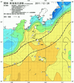 関東・東海海況速報/伊豆諸島海域(2011/12/28)