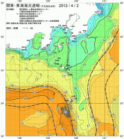 関東・東海海況速報/伊豆諸島海域(2012/04/02)