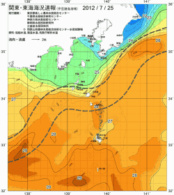 関東・東海海況速報/伊豆諸島海域(2012/07/25)