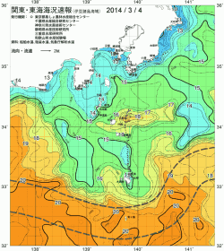 関東・東海海況速報/伊豆諸島海域(2014/03/04)