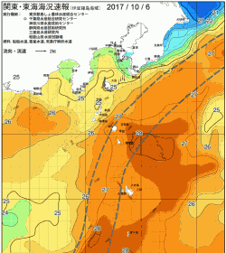 関東・東海海況速報/伊豆諸島海域(2017/10/06)