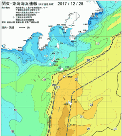 関東・東海海況速報/伊豆諸島海域(2017/12/28)