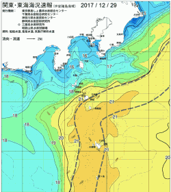 関東・東海海況速報/伊豆諸島海域(2017/12/29)