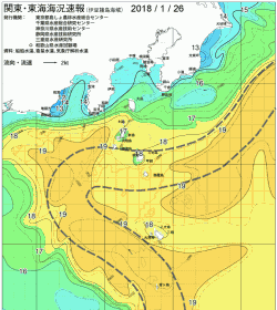 関東・東海海況速報/伊豆諸島海域(2018/01/26)