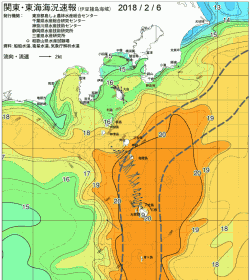 関東・東海海況速報/伊豆諸島海域(2018/02/06)