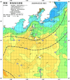 関東・東海海況速報/伊豆諸島海域(2020/06/02)