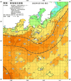 関東・東海海況速報/伊豆諸島海域(2022/05/19)