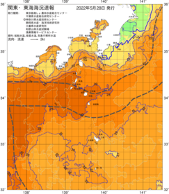 関東・東海海況速報/伊豆諸島海域(2022/05/28)