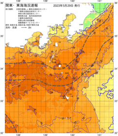 関東・東海海況速報/伊豆諸島海域(2023/05/29)