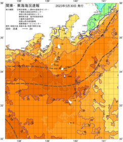 関東・東海海況速報/伊豆諸島海域(2023/05/30)