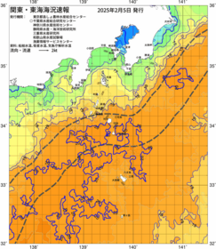 関東・東海海況速報/伊豆諸島海域(2025/02/05)