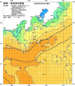 関東・東海海況速報/伊豆諸島海域(2025/03/02)
