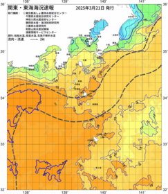 関東・東海海況速報/伊豆諸島海域(2025/03/21)