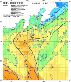 関東・東海海況速報/伊豆諸島海域(2025/06/12)