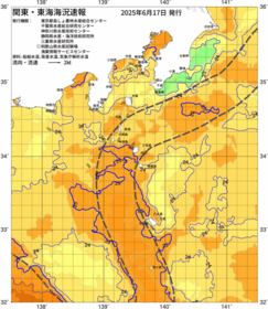 関東・東海海況速報/伊豆諸島海域(2025/06/17)