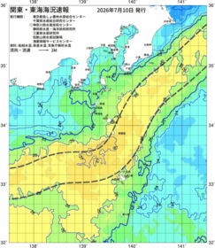 関東・東海海況速報/伊豆諸島海域(2026/07/10)