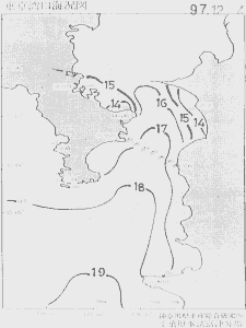 東京湾口海況図(1997/12/04)