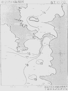 東京湾口海況図(1997/12/20)