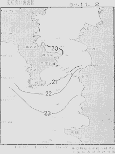 東京湾口海況図(1998/11/02)