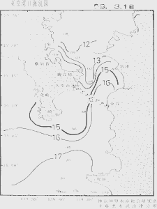 東京湾口海況図(1999/03/18)