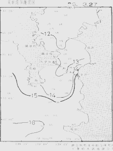 東京湾口海況図(1999/03/27)