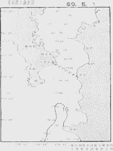 東京湾口海況図(1999/05/01)