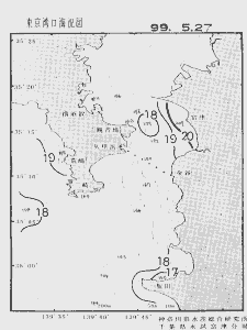 東京湾口海況図(1999/05/27)