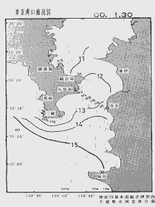 東京湾口海況図(2000/01/30)