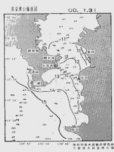 東京湾口海況図(2000/01/31)