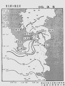 東京湾口海況図(2000/03/05)