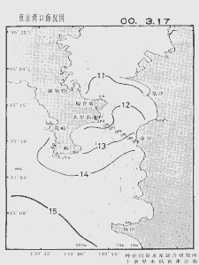 東京湾口海況図(2000/03/17)