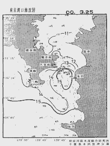 東京湾口海況図(2000/03/25)
