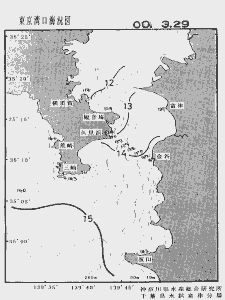 東京湾口海況図(2000/03/29)