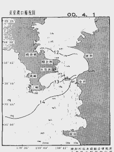 東京湾口海況図(2000/04/01)