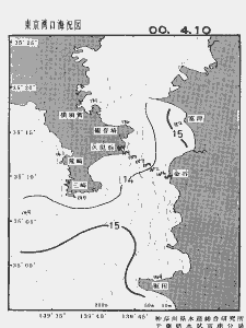 東京湾口海況図(2000/04/10)